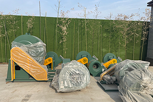 坦桑尼亞石膏粉生產(chǎn)線制作完畢，準備發(fā)貨。